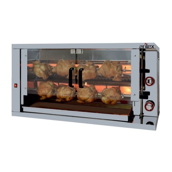 Asador Industrial de Pollos a Gas 2 Espadas 2ASG Arilex - Imagen 2