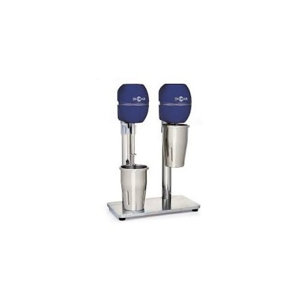 Batidora De Bebidas Doble Con Vaso 1+1L BBE-D-Azul Irimar